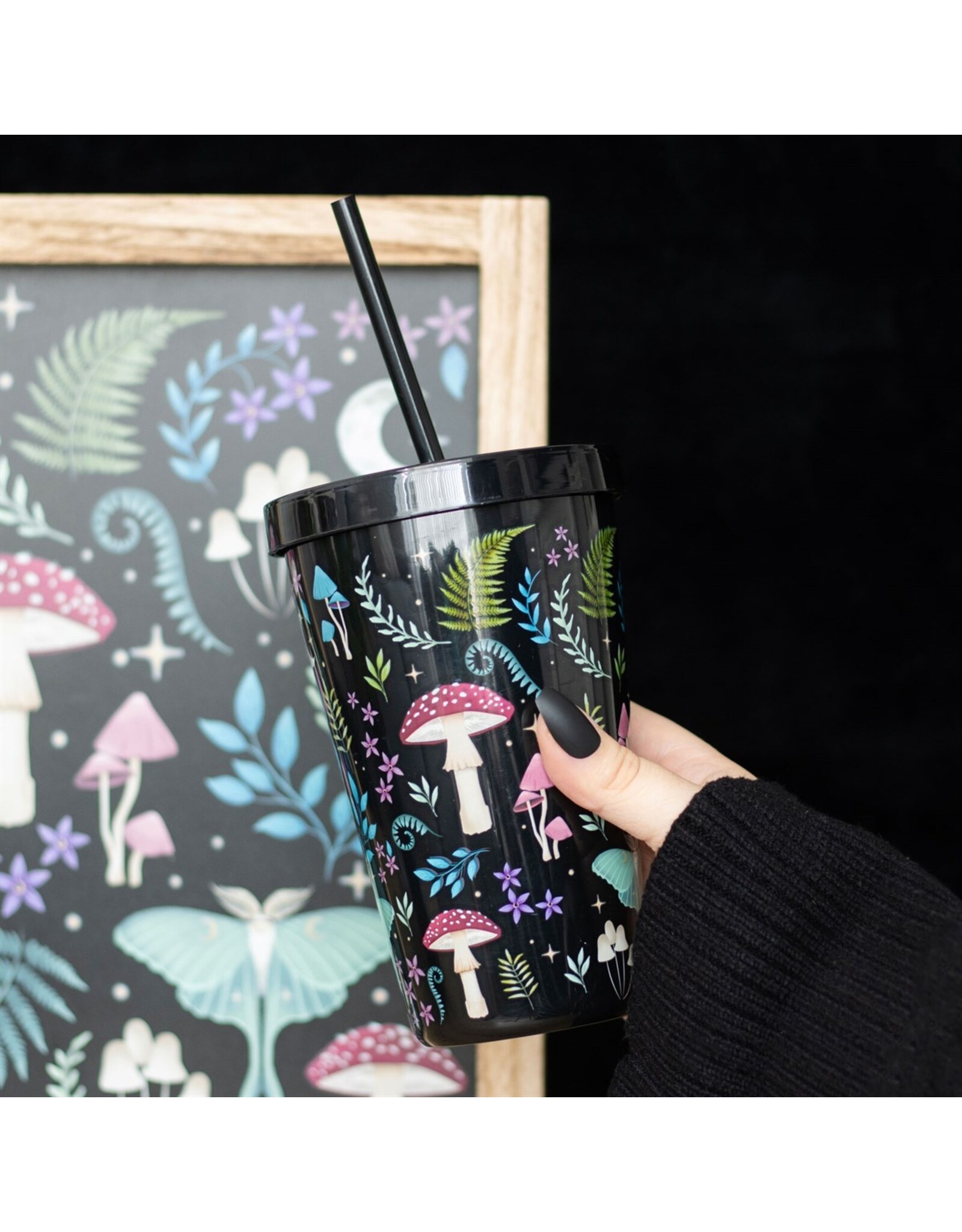 SDW Drinkware - Dark Forest Tumbler with Magical print