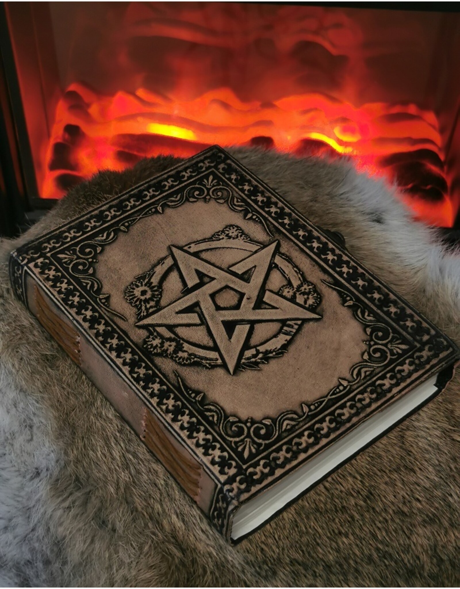 AWG Miscellaneous - Pentacle Leather Esoteric Notebook