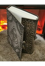 AWG Miscellaneous - Cirkel Triquetra Leren Esoterisch Notitieboek