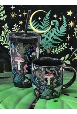 SDW Giftware & Lifestyle - Dark Forest mok met Paddenstoelen en Mot