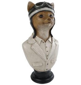 Gifts Amsterdam Pilot Cat bust 29.8cm