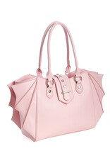 Banned Gothic Tassen Steampunk Tassen - Banned Annabelle Vleermuis Vleugels Schoudertas roze