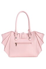 Banned Gothic bags Steampunk bags - Banned Annabelle Batwing Shoulder bag pink
