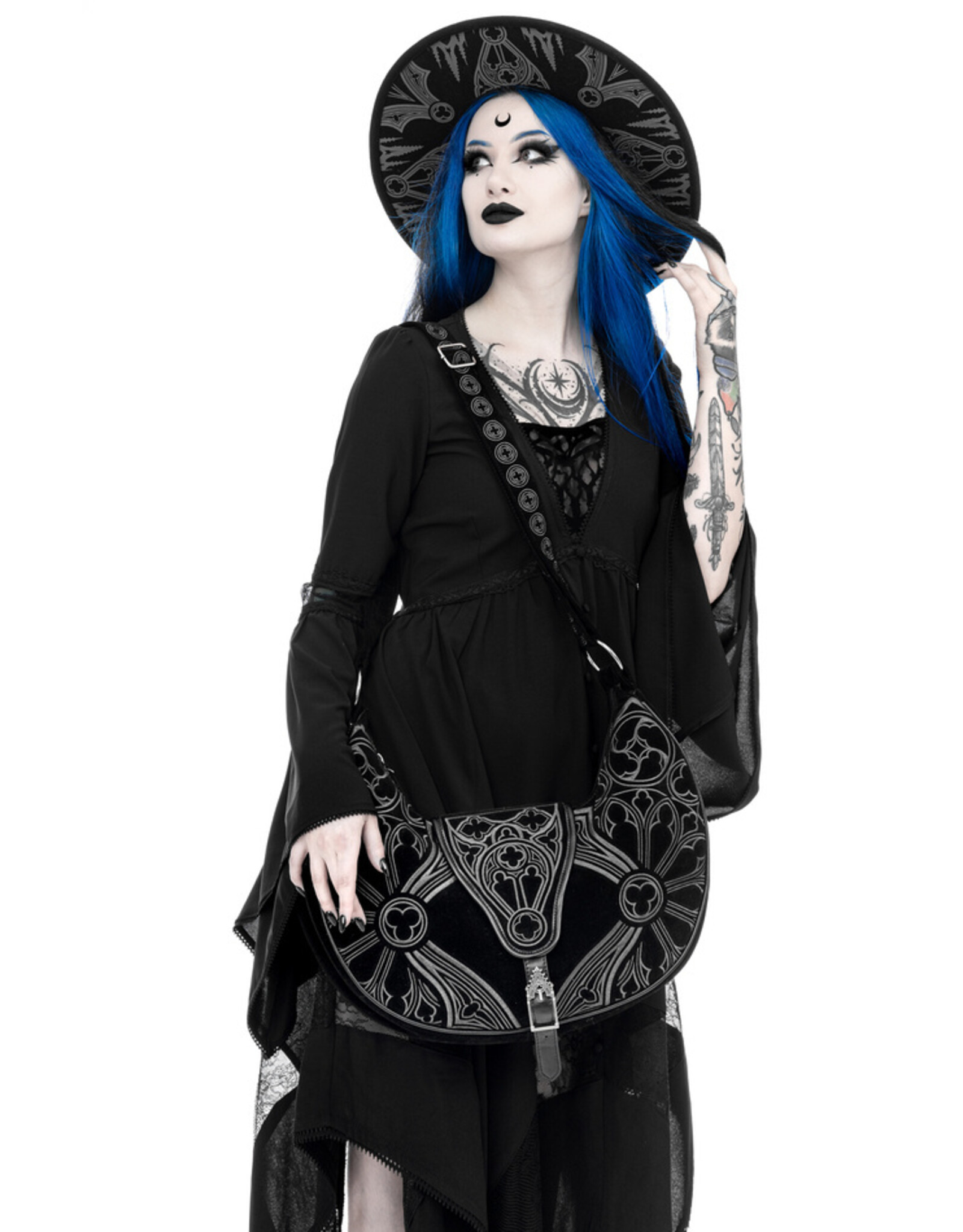 Restyle Gothic bags Steampunk bags - Restyle Gothic Chapel Hobo bag