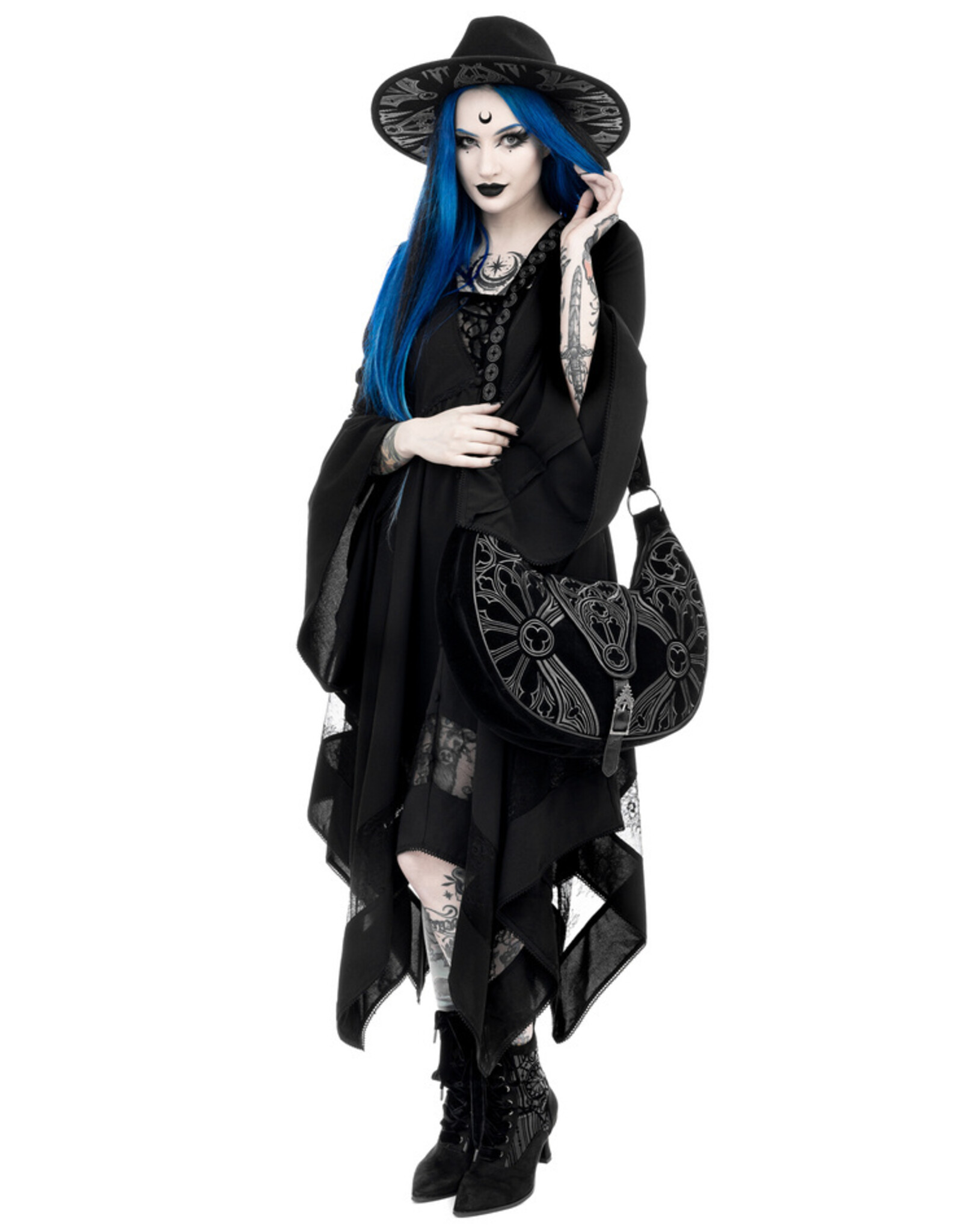 Restyle Gothic bags Steampunk bags - Restyle Gothic Chapel Hobo bag