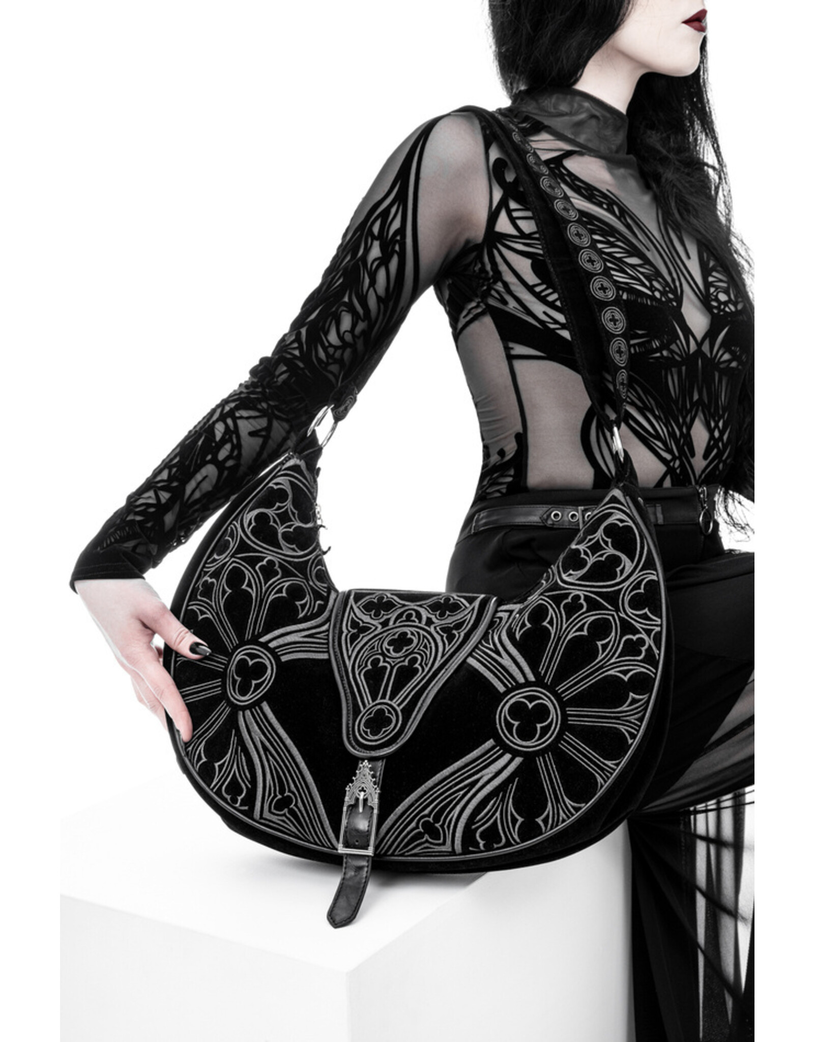 Restyle Gothic bags Steampunk bags - Restyle Gothic Chapel Hobo bag