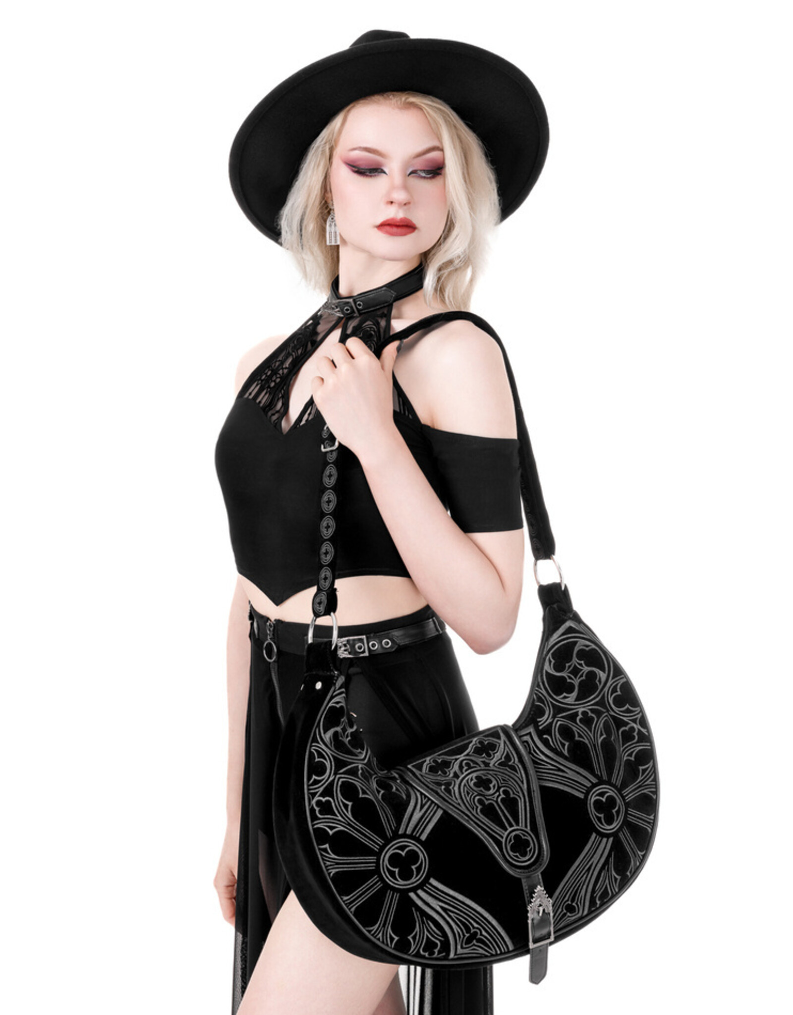 Restyle Gothic bags Steampunk bags - Restyle Gothic Chapel Hobo bag