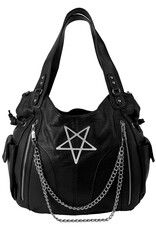 Killstar Killstar bags and accessories - Killstar Vexation Handbag with Pentagram