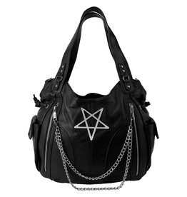 Killstar Killstar Vexation Handtas met Pentagram