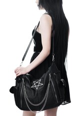 Killstar Killstar bags and accessories - Killstar Vexation Handbag with Pentagram