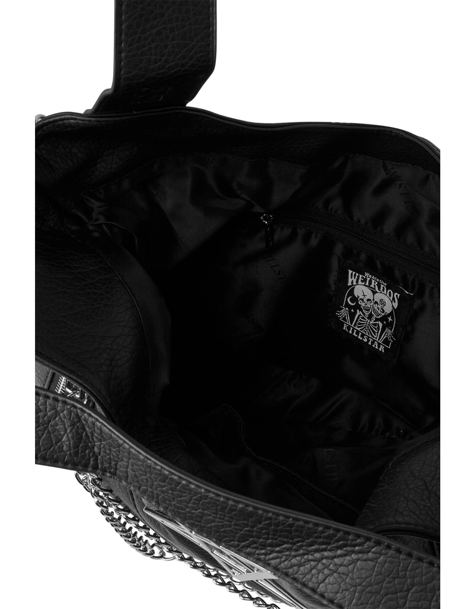 Killstar Killstar tassen en accessoires - Killstar Vexation Handtas met Pentagram