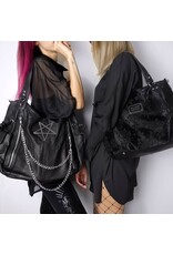 Killstar Killstar bags and accessories - Killstar Vexation Handbag with Pentagram