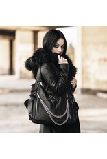 Killstar Killstar tassen en accessoires - Killstar Vexation Handtas met Pentagram