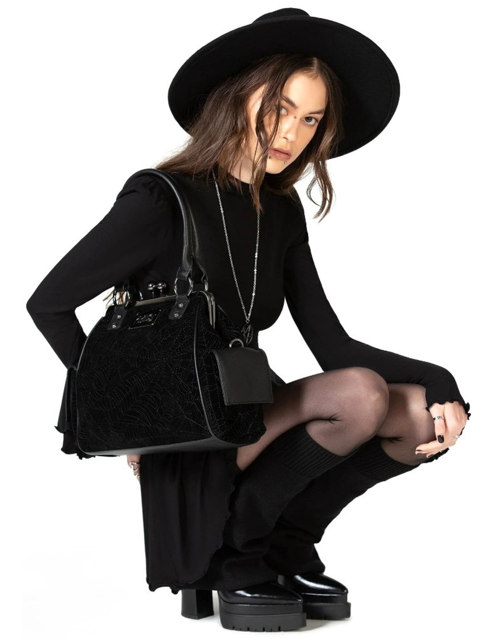 Killstar Killstar bags and accessories - Killstar Ceaseless Night Handbag