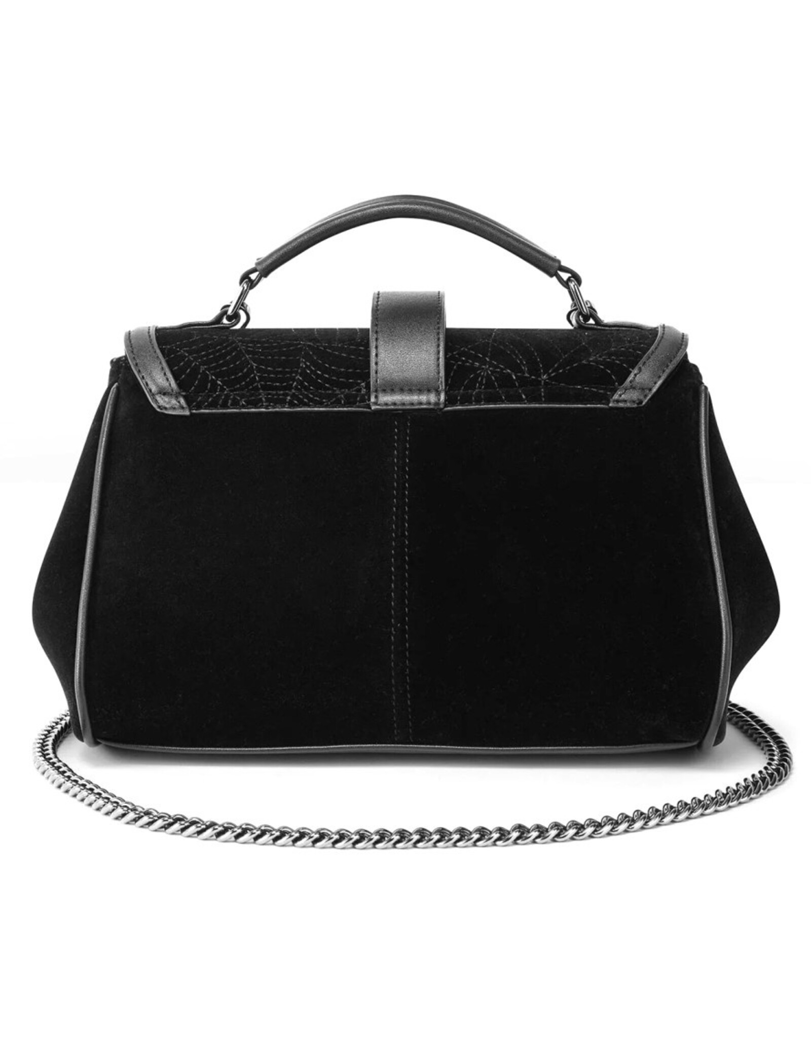 Killstar Killstar bags and accessories - Killstar Lady Arachne Handbag Spider buckle