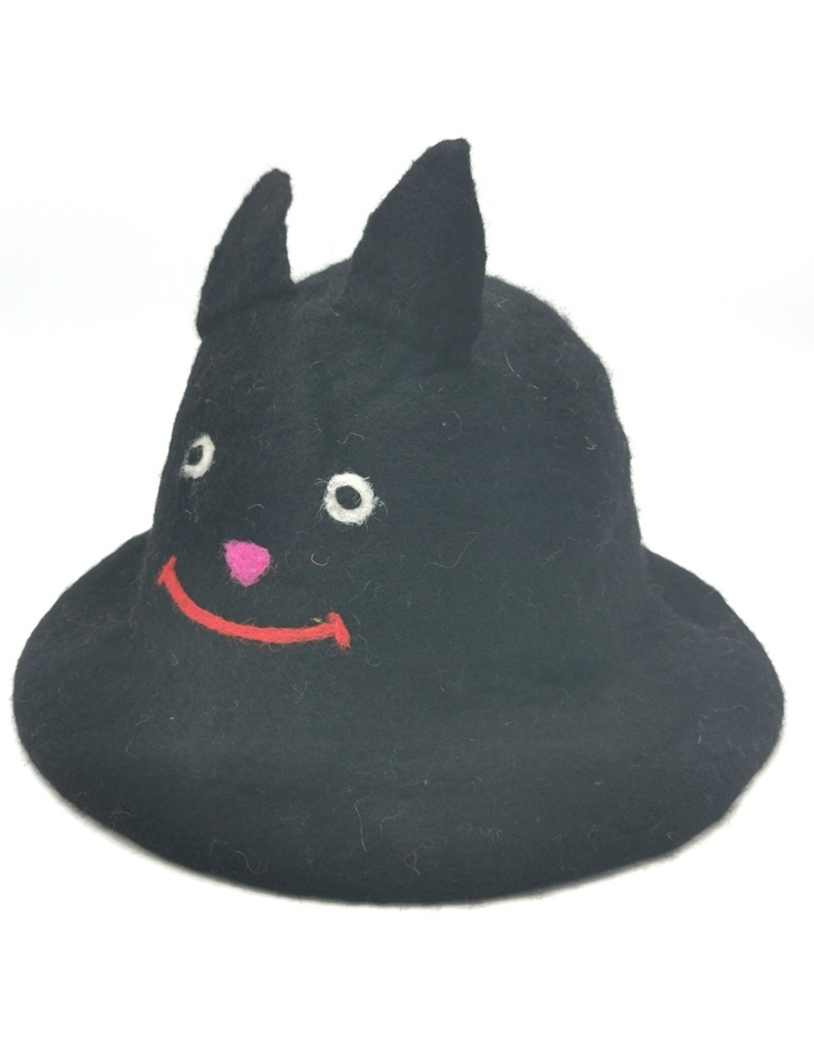 Trukado Miscellaneous - Felt hat - Sauna cap "Happy me" black
