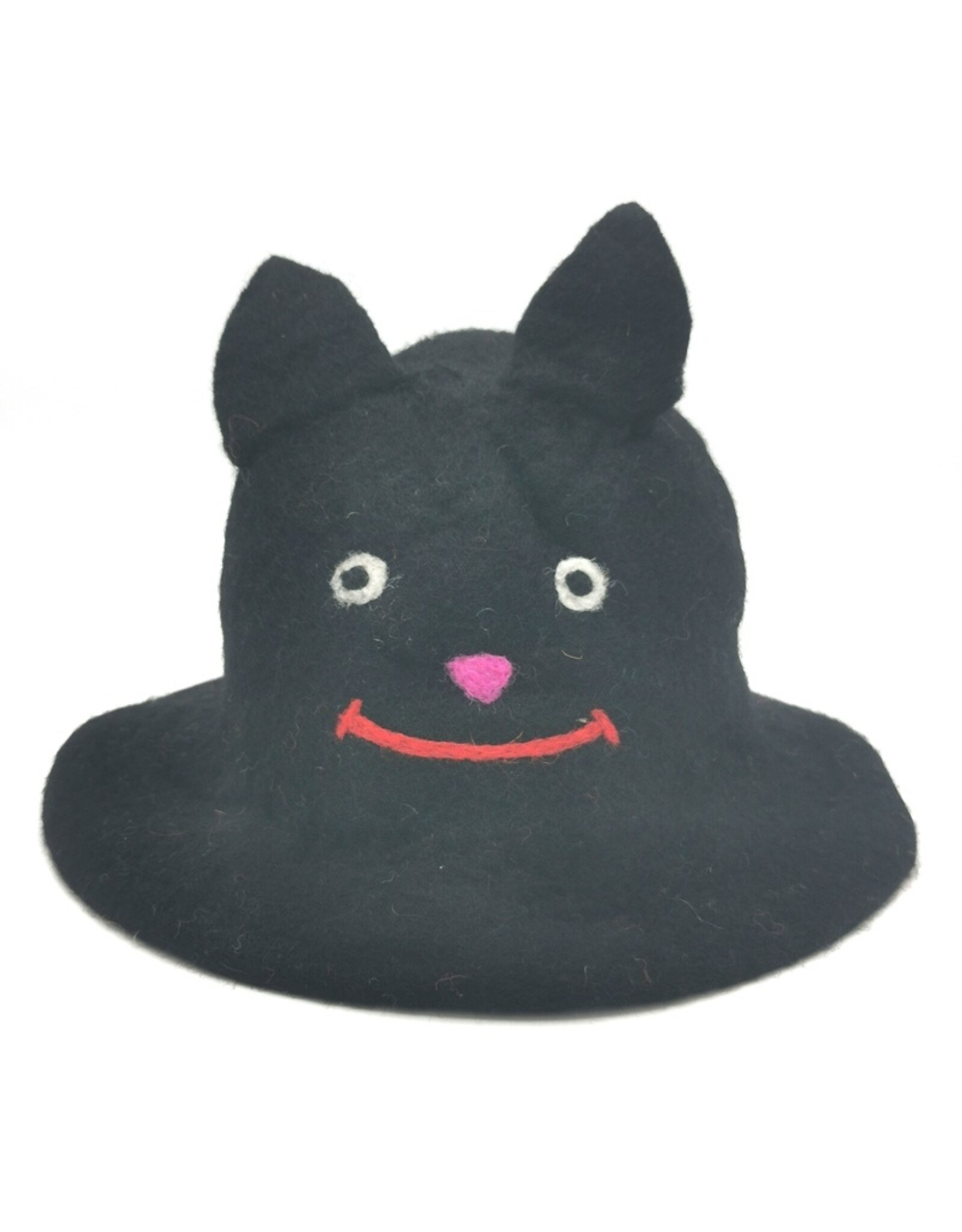 Trukado Miscellaneous - Felt hat - Sauna cap "Happy me" black