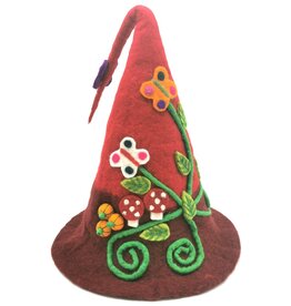 Trukado Wizard Hat Pumpkin & Mushroom Red