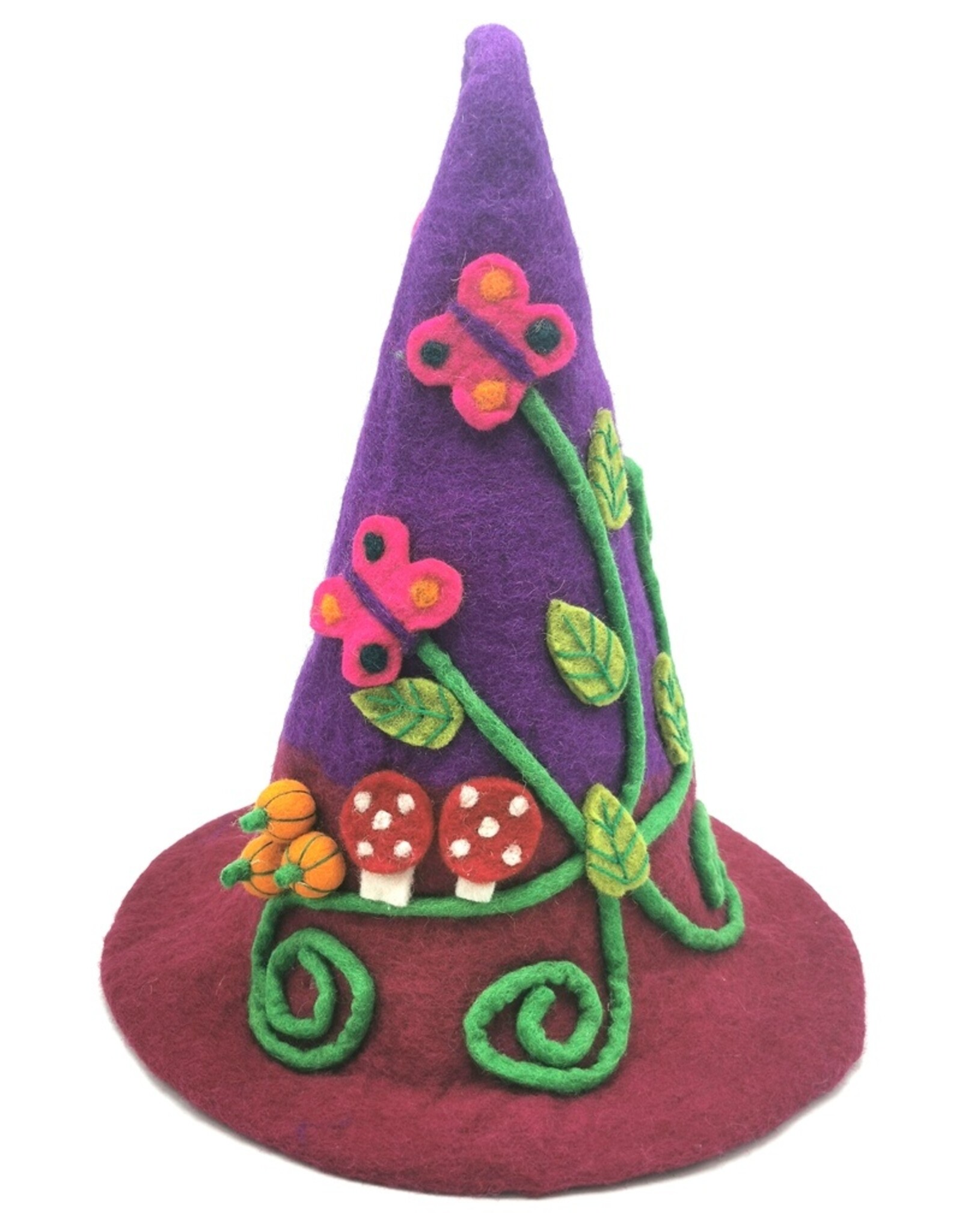 Trukado Miscellaneous - Wizard Hat Pumpkin & Mushroom Purple
