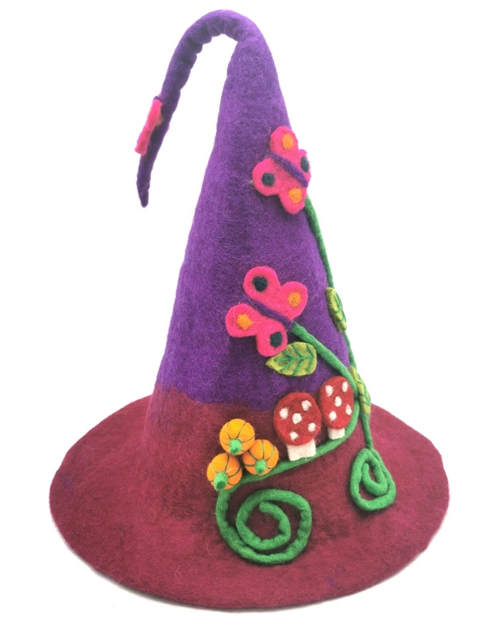 Trukado Miscellaneous - Wizard Hat Pumpkin & Mushroom Purple