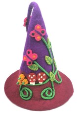 Trukado Miscellaneous - Tovenaarshoed "Pompoen & Paddenstoel" Paars