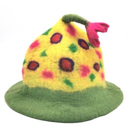 Trukado Felt hat - Sauna cap "Crocus"