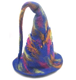 Trukado Wizard Hat "Purple Fantasy" hand felted, 100% wool