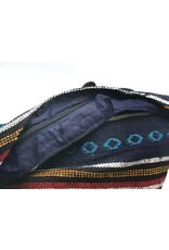 Trukado Fashion bags - Hobo bag Woven Fabric with Ethnic Pattern   Blue-orange