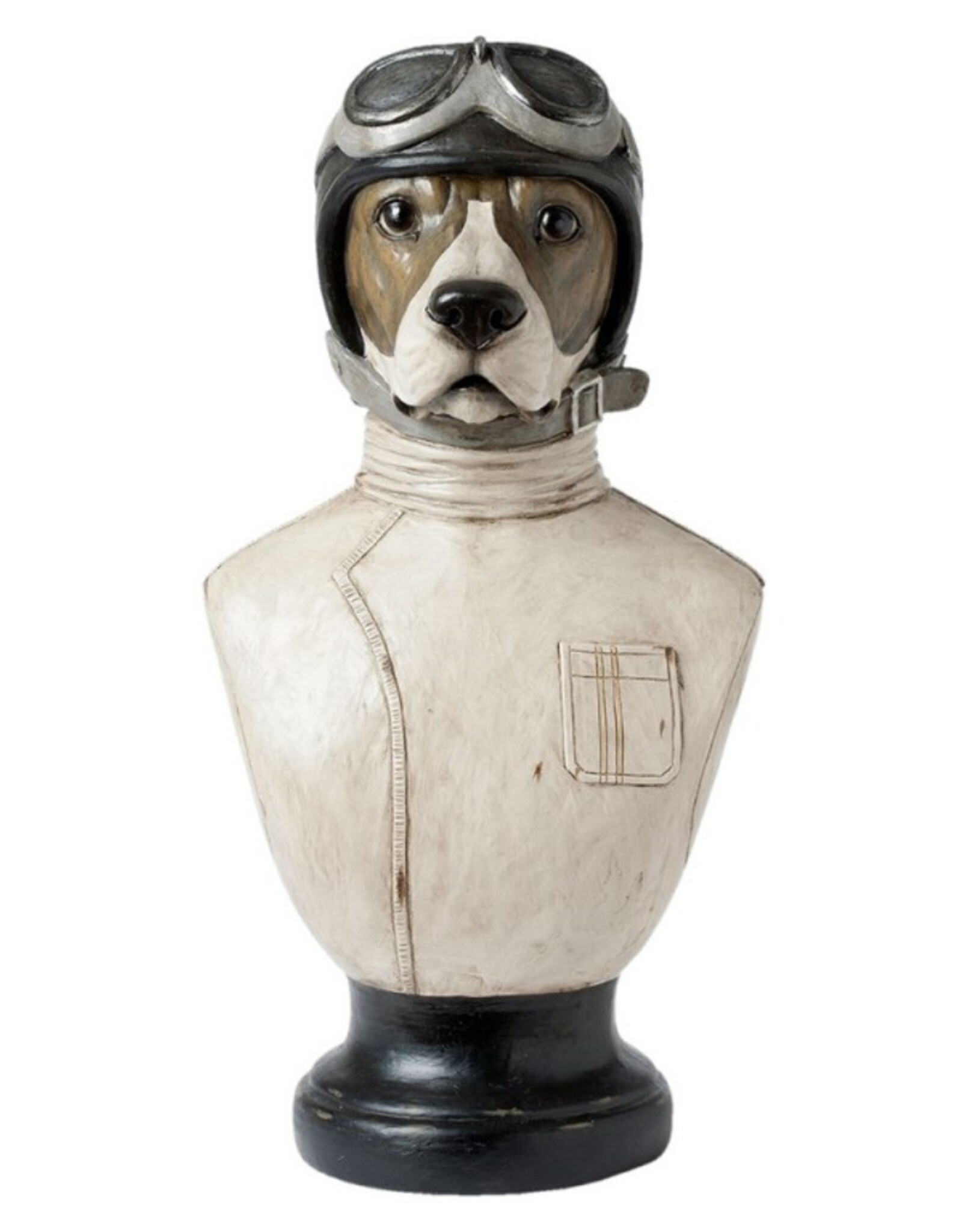 C&E Giftware & Lifestyle - Pilot Dog bust 51cm