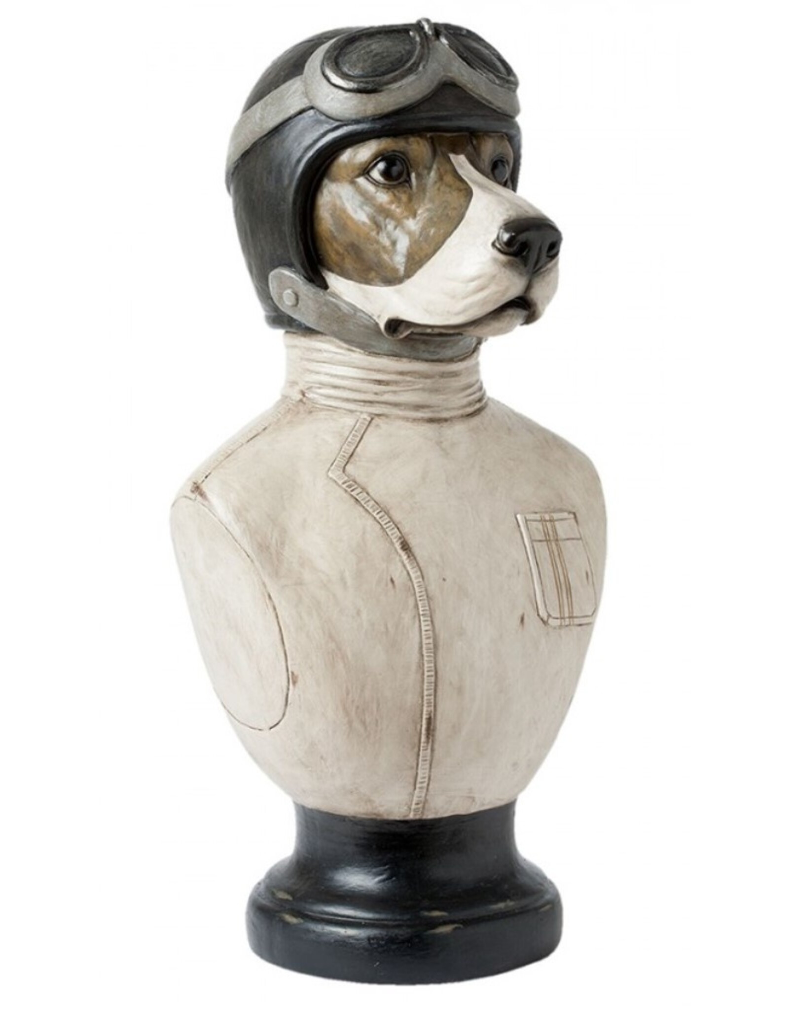 C&E Giftware & Lifestyle - Pilot Dog bust 51cm