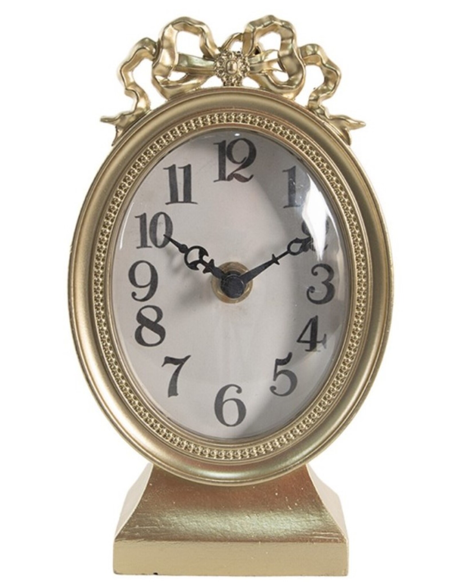C&E Miscellaneous - Tafelklok Art Deco stijl ovaal
