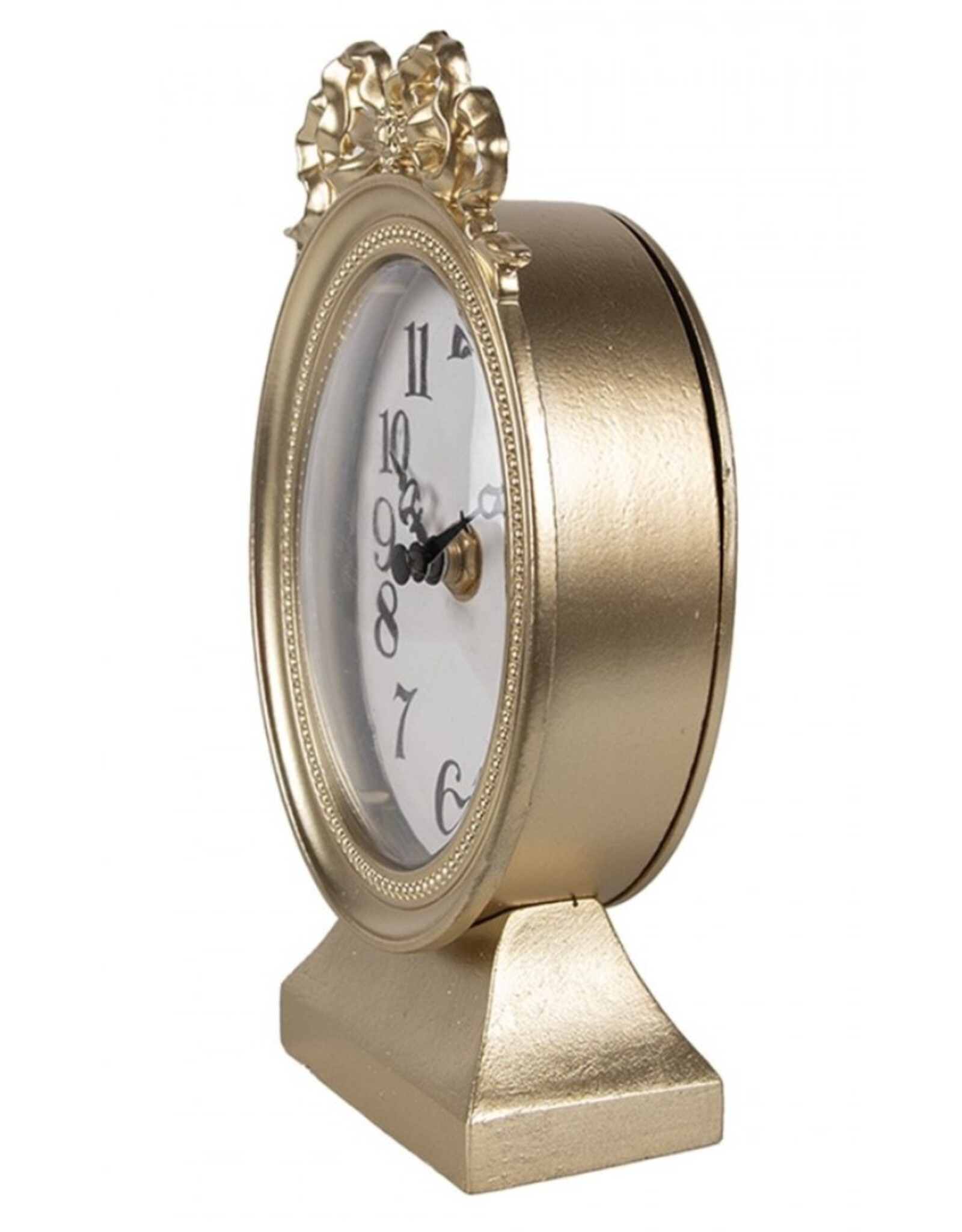 C&E Miscellaneous - Table Clock Art Deco style oval