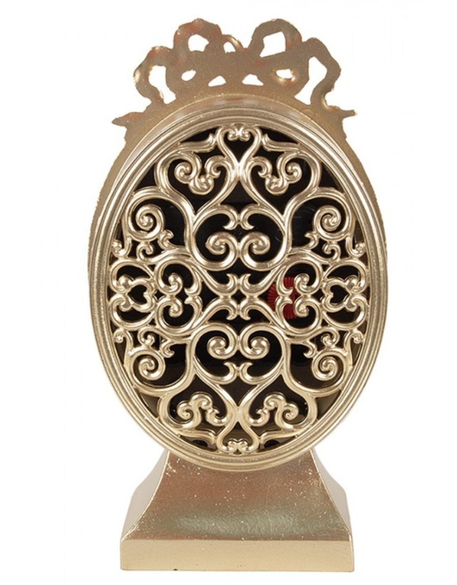 C&E Miscellaneous - Table Clock Art Deco style oval