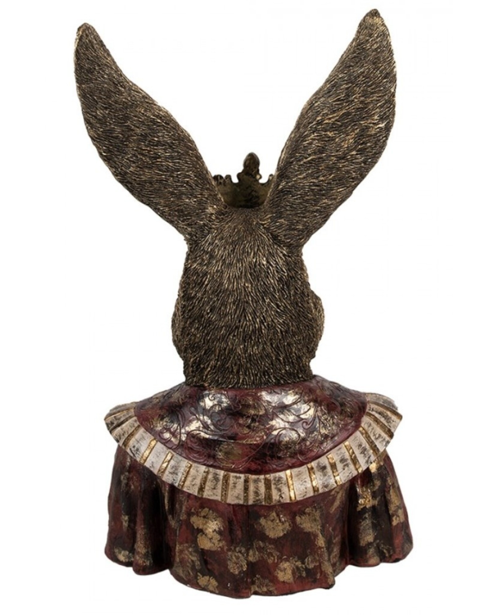 C&E Giftware Figurines Collectables - Decorative Statue Rabbit with Crown Bust 40cm