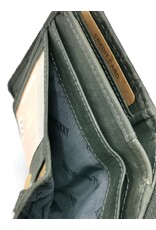 Hillburry Leather Wallets - Hillburry Flap Wallet with Embossed Leaves