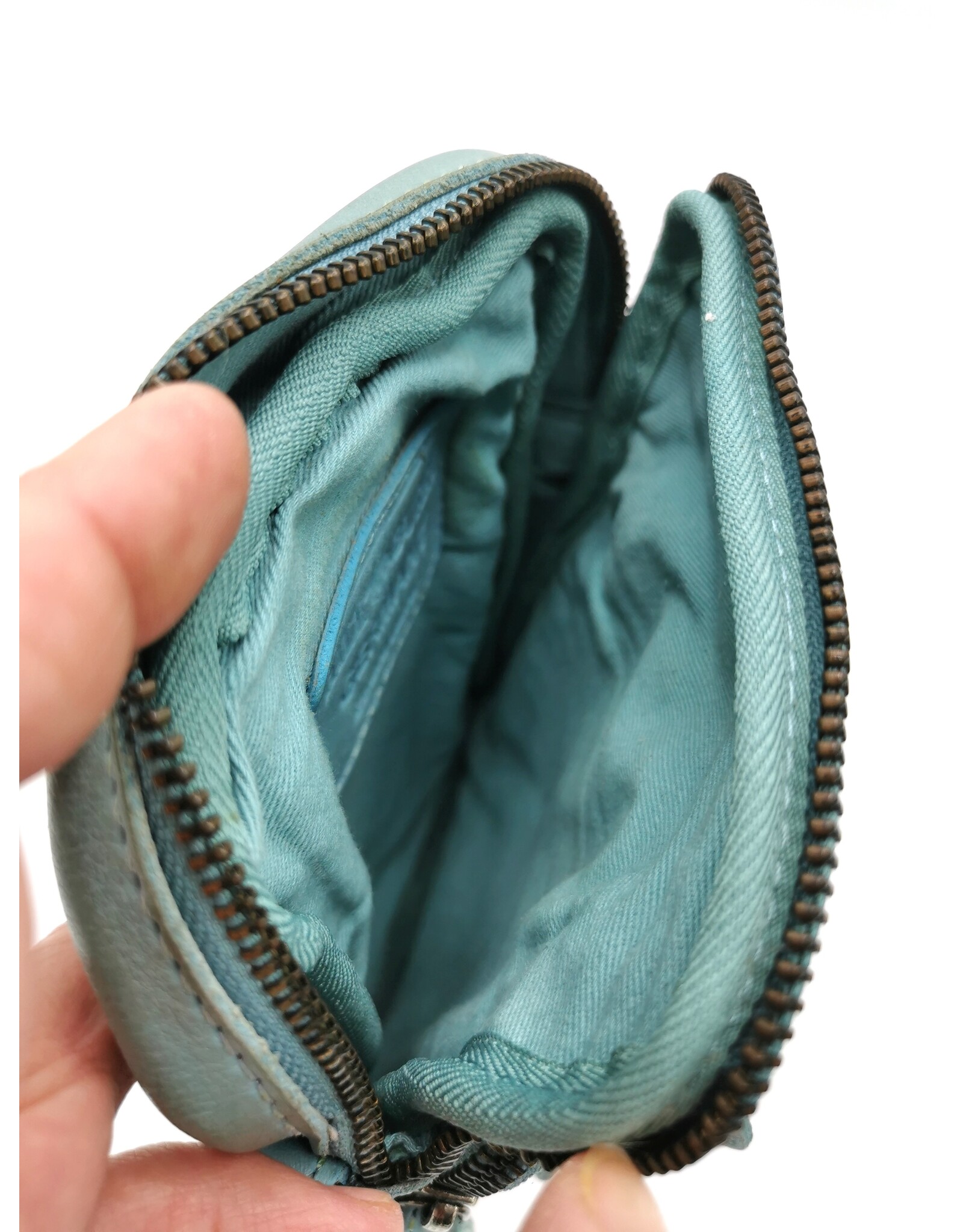 Hillburry Leather shoulderbags Leather crossbody bags - Hillburry  Shoulder Bag with Zip Pockets Lightblue