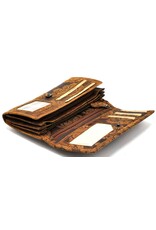 Trukado Leather Wallets - Leather Wallet with embossed Roses large