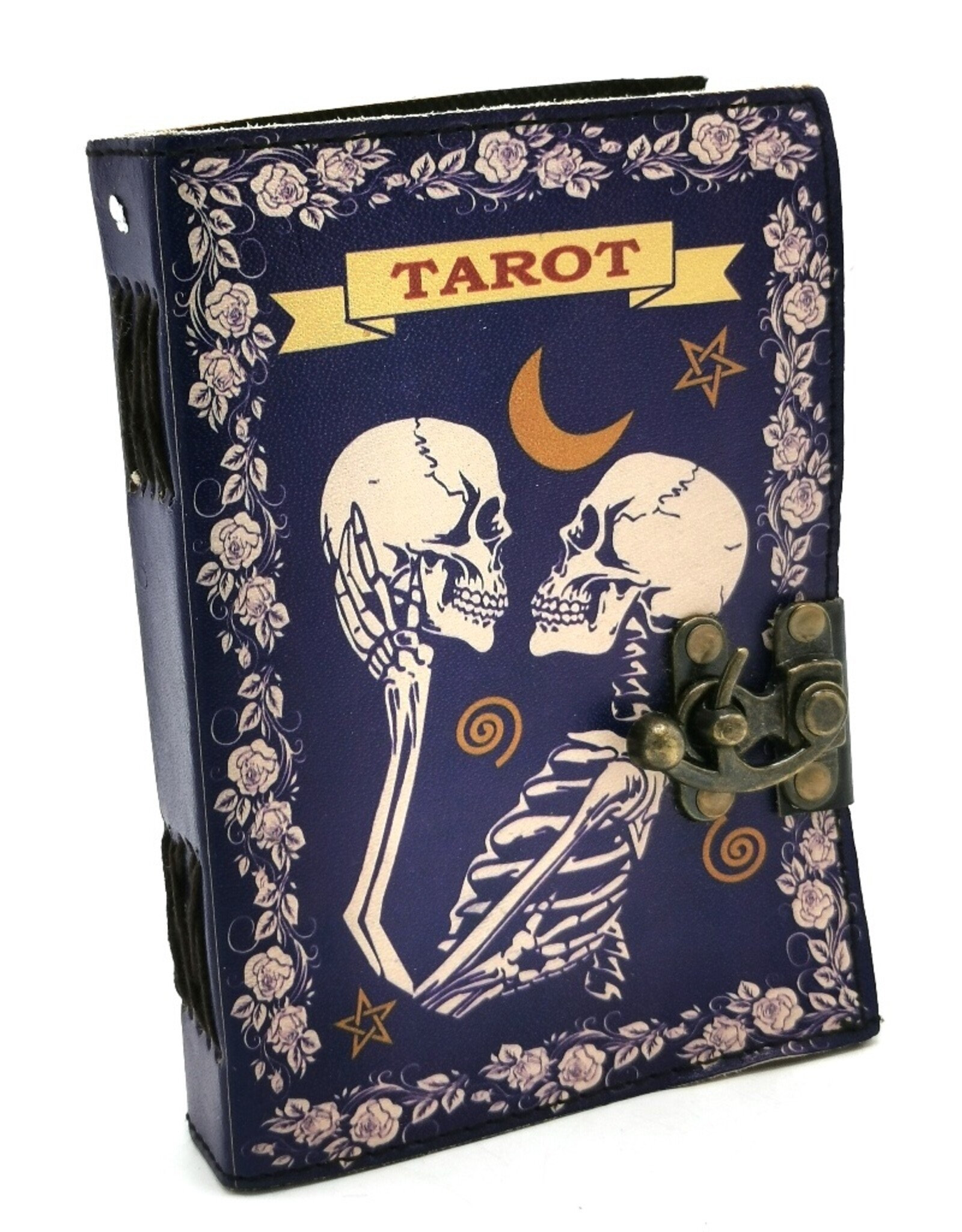 JM Handicrafts Miscellaneous - Grimoire Leather Journal Tarot 18x13cm