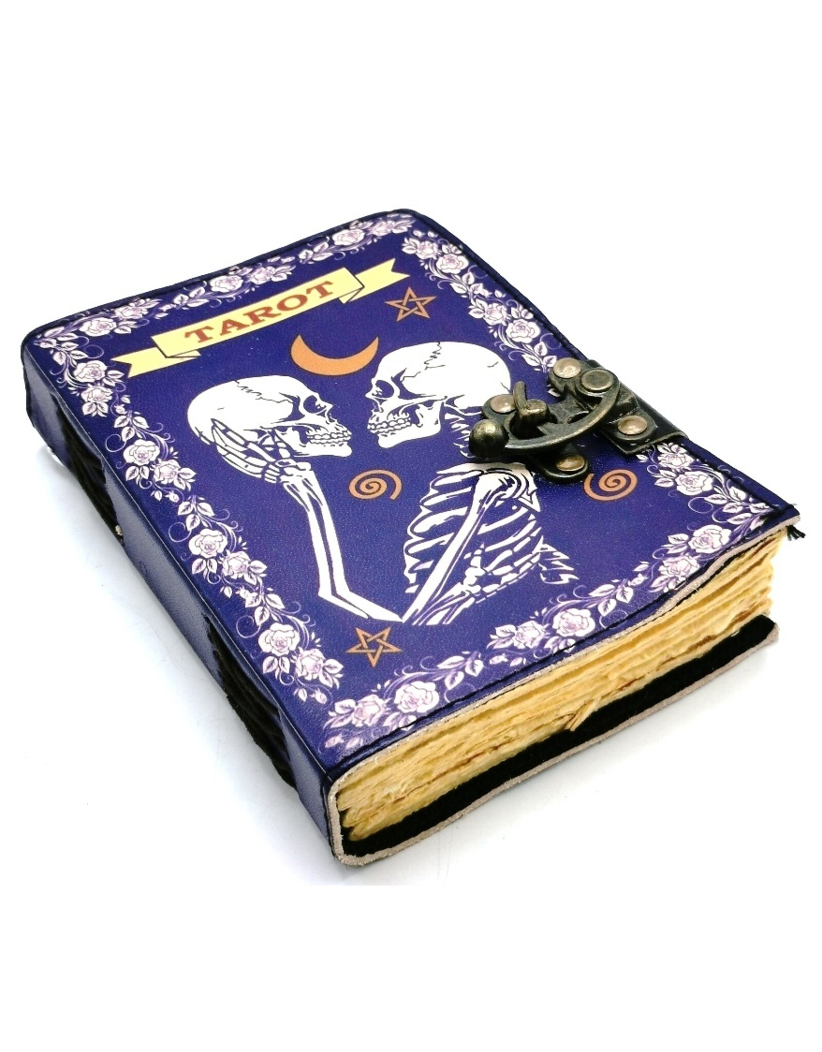 JM Handicrafts Miscellaneous - Grimoire Leather Journal Tarot 18x13cm