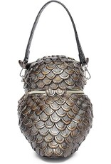 Magic Bags Fantasy bags - Owl Handbag Unique 3D design Hard Molded Copper