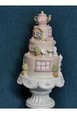 C&E Giftware Beelden Collectables - Decoratief Beeldje Taart 23cm