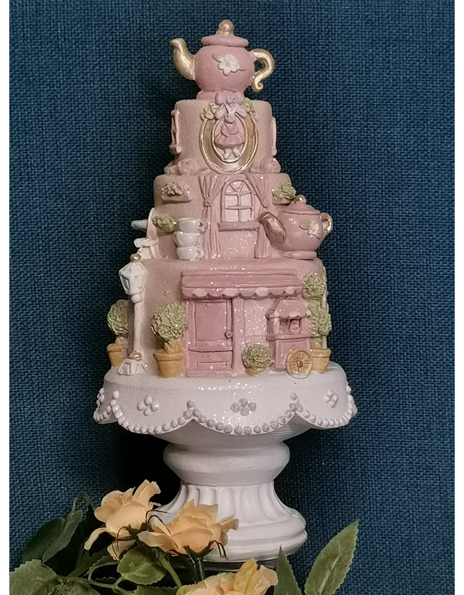 C&E Giftware Beelden Collectables - Decoratief Beeldje Taart 23cm