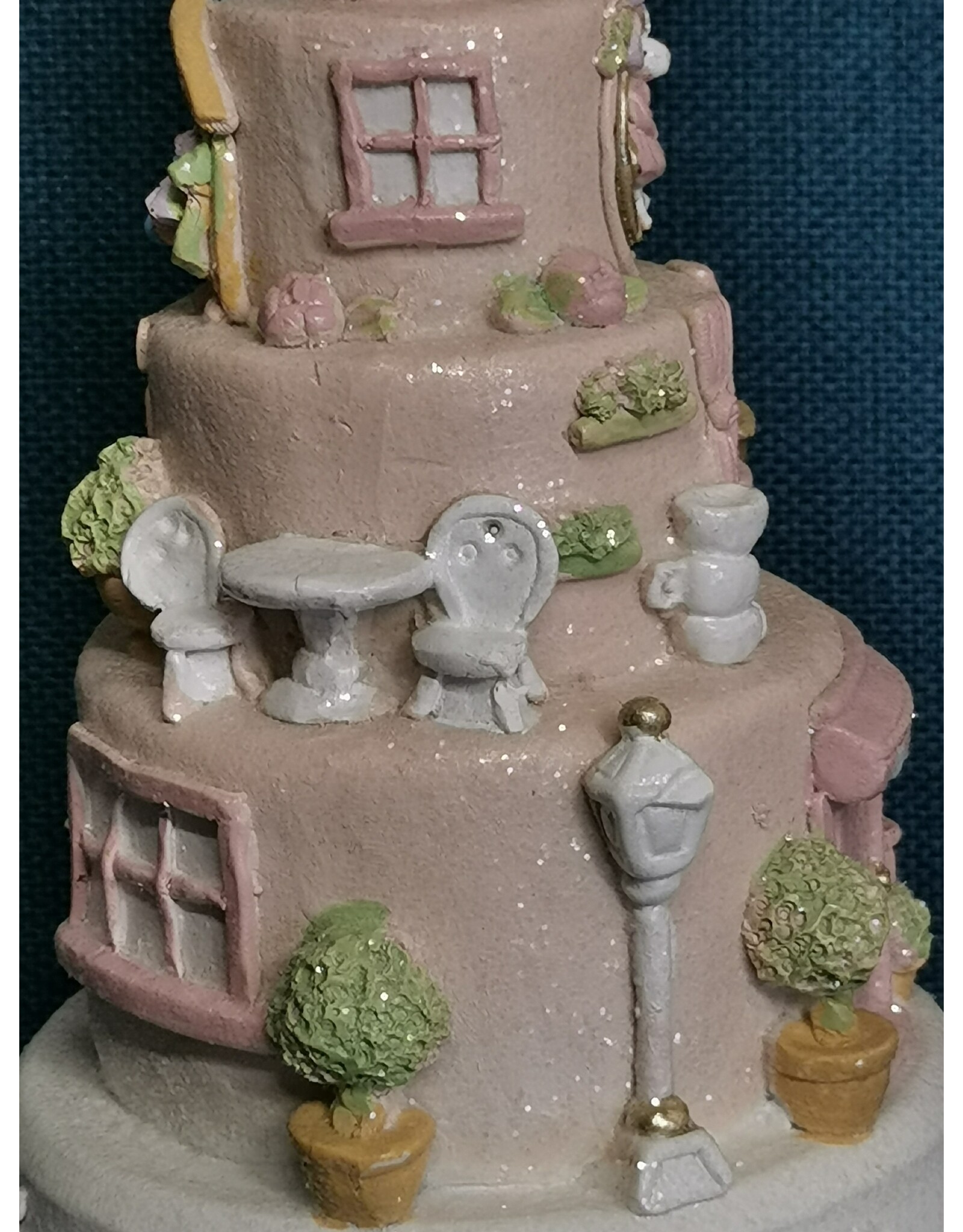 C&E Giftware Beelden Collectables - Decoratief Beeldje Taart 23cm