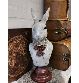 C&E Decoratief Beeld Konijn Vrouw Buste 39cm