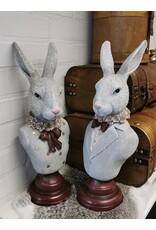 C&E Giftware Figurines Collectables - Decorative Statue Rabbit Gentleman Bust 39cm