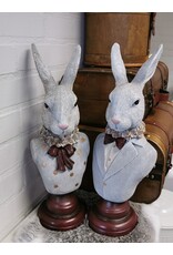 C&E Giftware Beelden Collectables - Decoratief Beeld Konijn Heer Buste 39cm