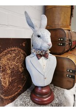C&E Giftware Figurines Collectables - Decorative Statue Rabbit Gentleman Bust 39cm