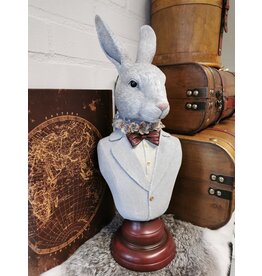 C&E Decorative Statue Rabbit Gentleman Bust 39cm
