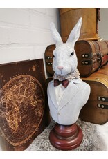 C&E Giftware Figurines Collectables - Decorative Statue Rabbit Gentleman Bust 39cm