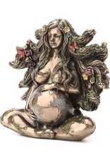 Veronese Design Giftware & Lifestyle - Sitting Pregnant Mother Gaia with Butterflies